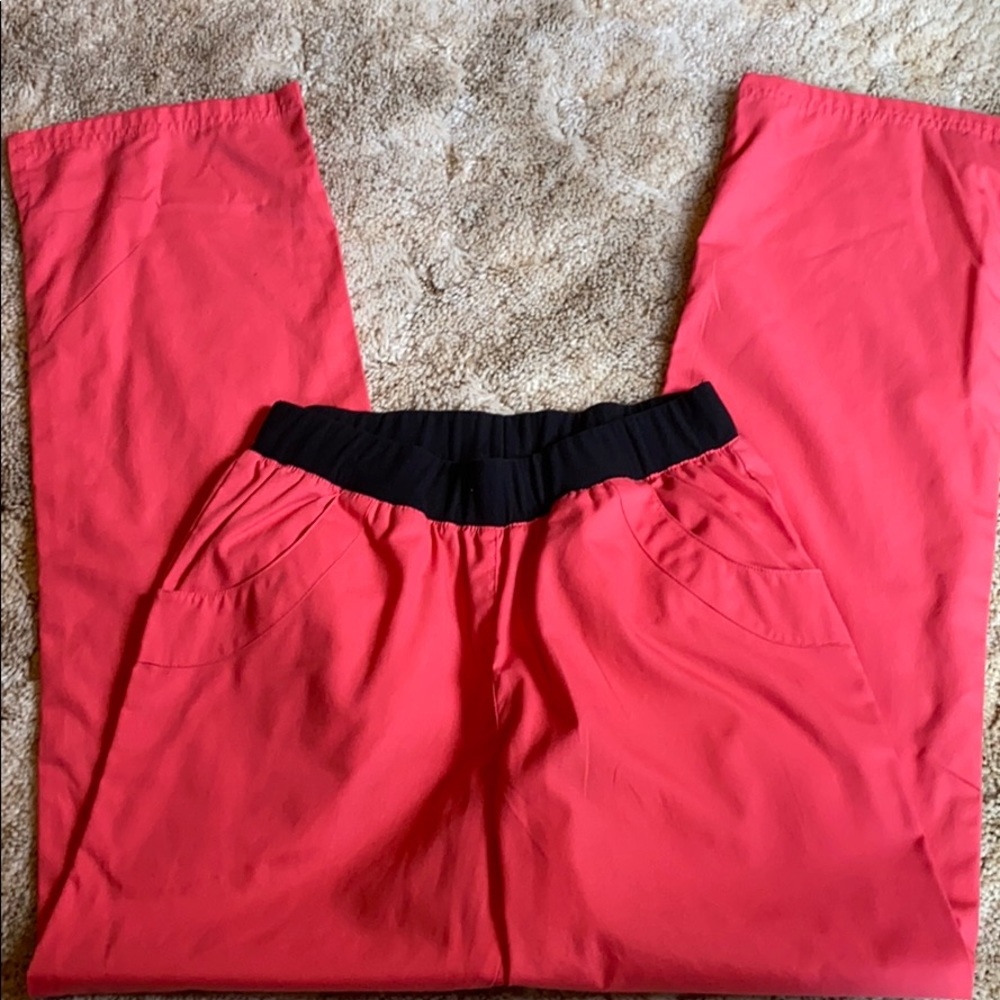 Uniform Advantage Coral Scrub Pants